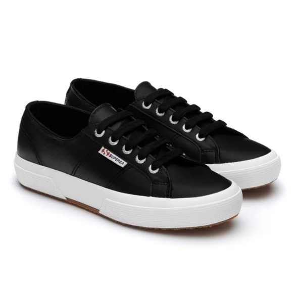 Superga Shoes - Superga 2750 Nappa Leather Classic Sneaker Women Size 10 New 082025